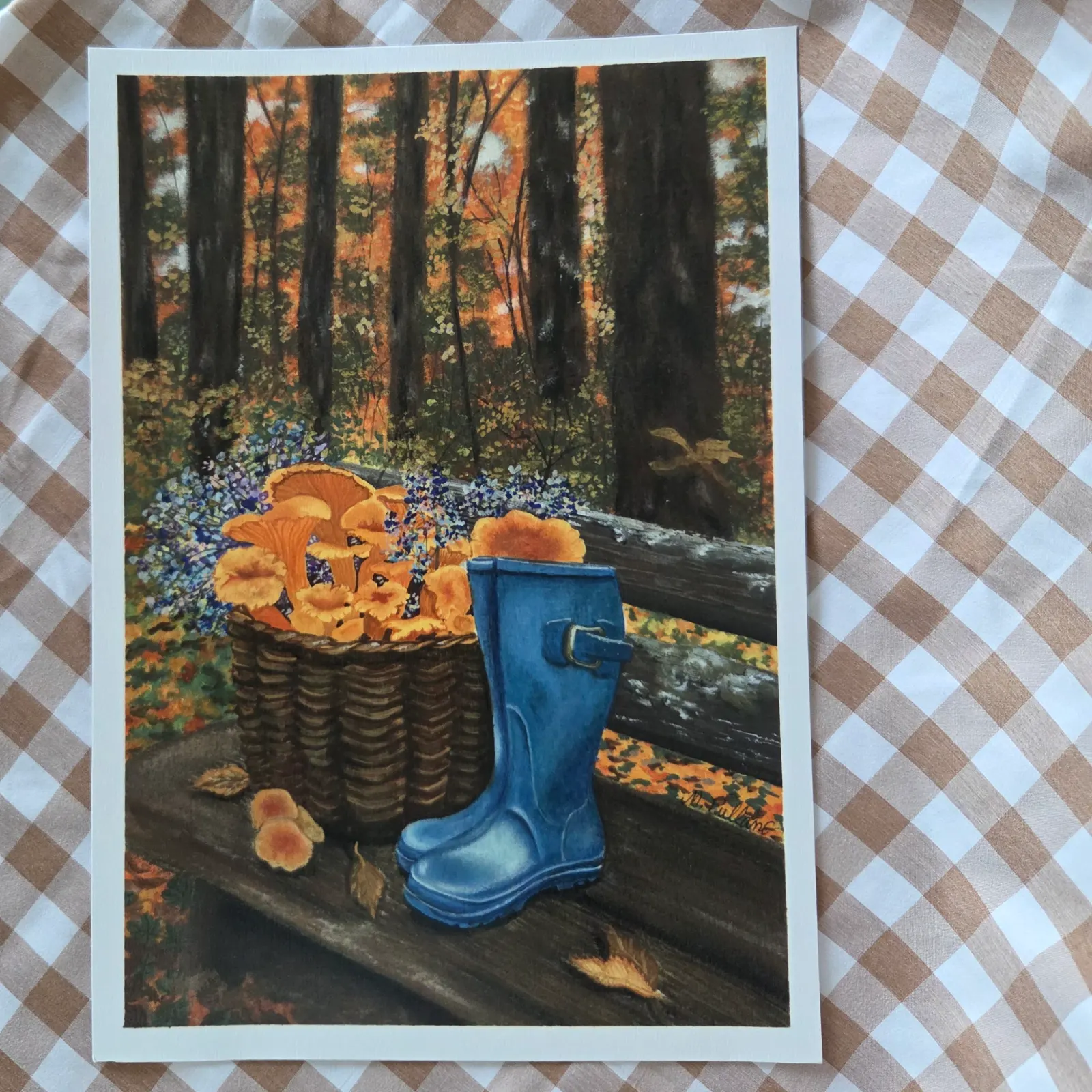 Illustration Balade en forêt